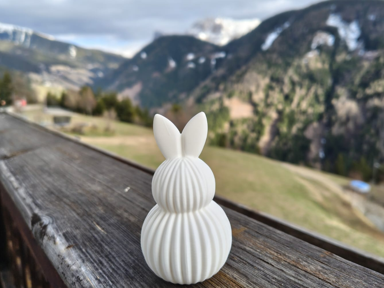 Gerippter Osterhase