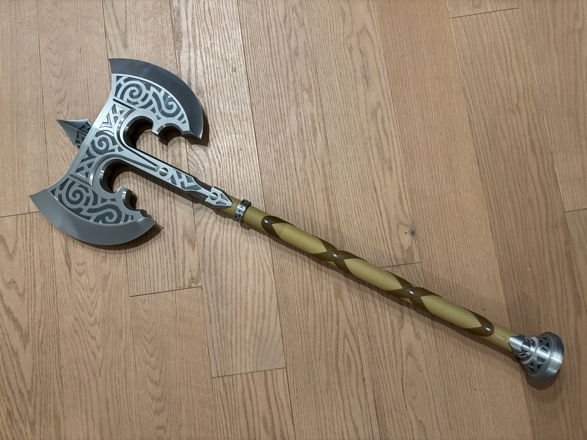 Skyrim Steel Battleaxe