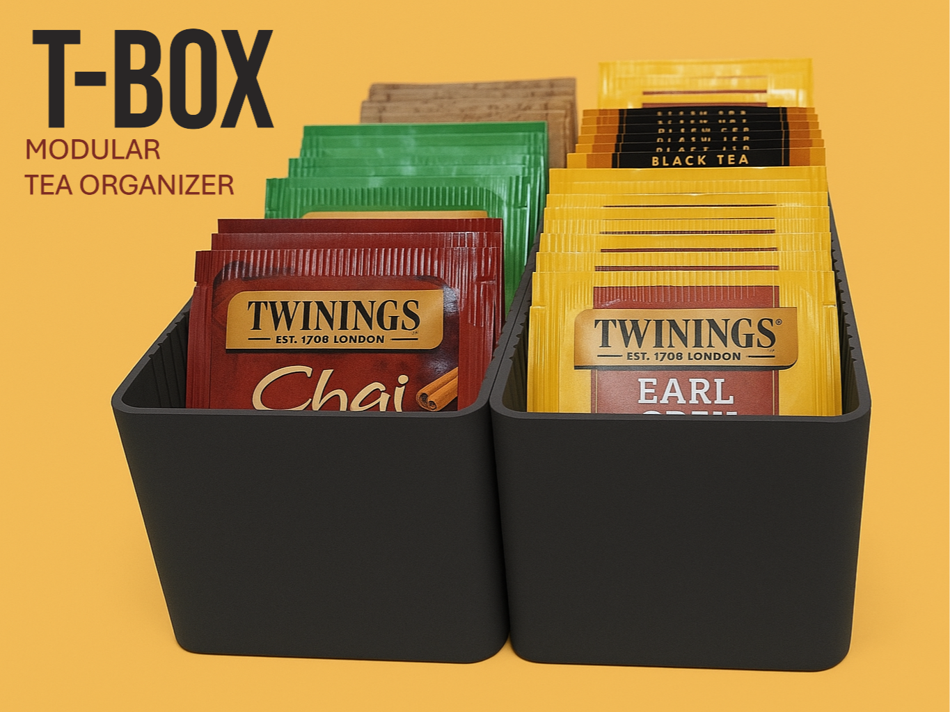 TBox - Modular Tea Organizer