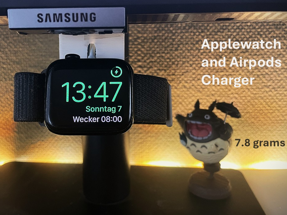 Minimalistic Applewatch and Airpods charger