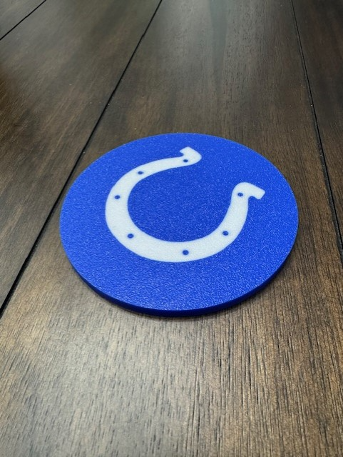 Indianapolis Colts Coaster (Blue)