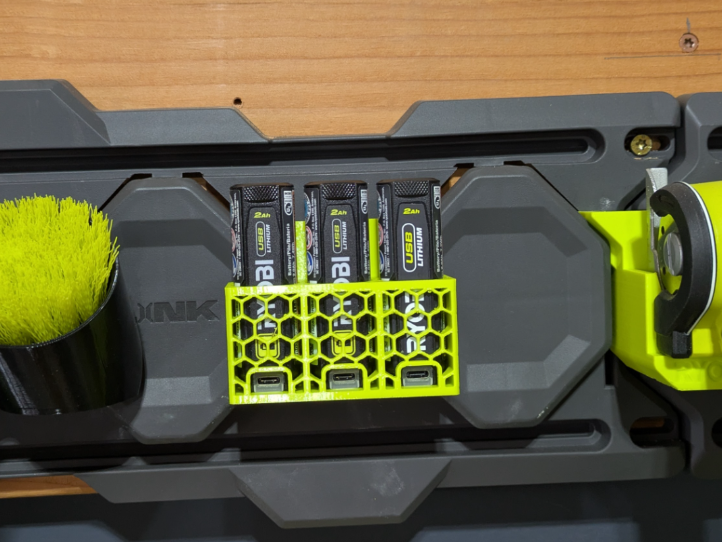 Compatible Ryobi Link - 4V battery holder 1,2,3or4