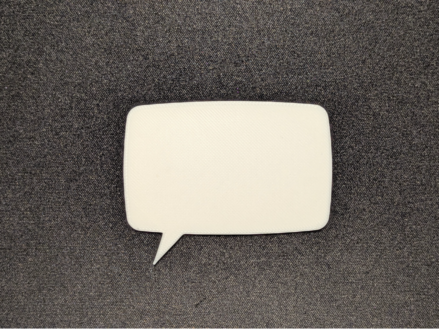 It's a Speech Bubble