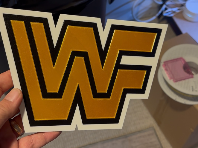 Classic WWF Logo (WWE These Days)