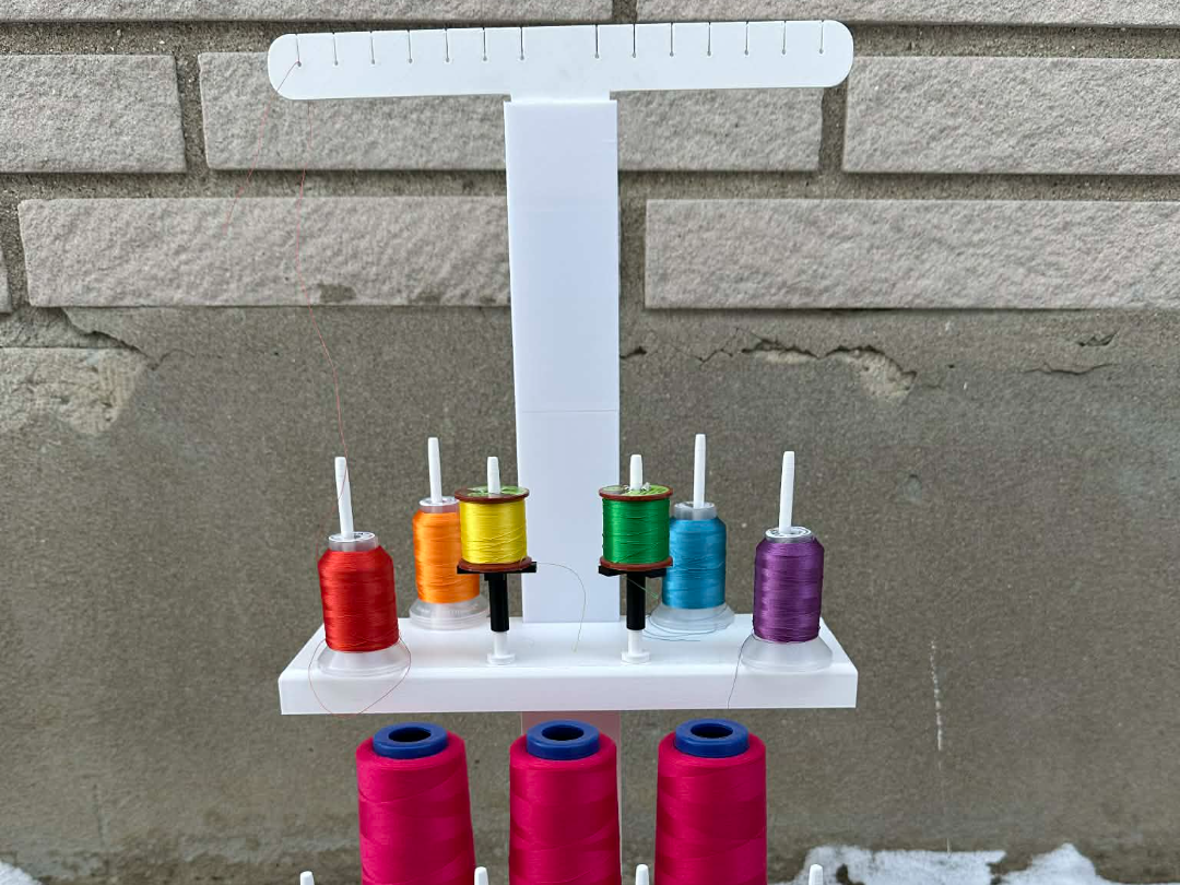 Embroidery Spool Stand for Sewing Machine