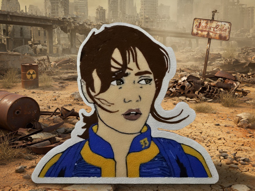 Fallout Lucy Maclean Magnet