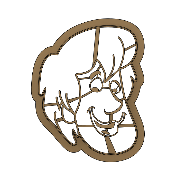 Shaggy cookie cutter