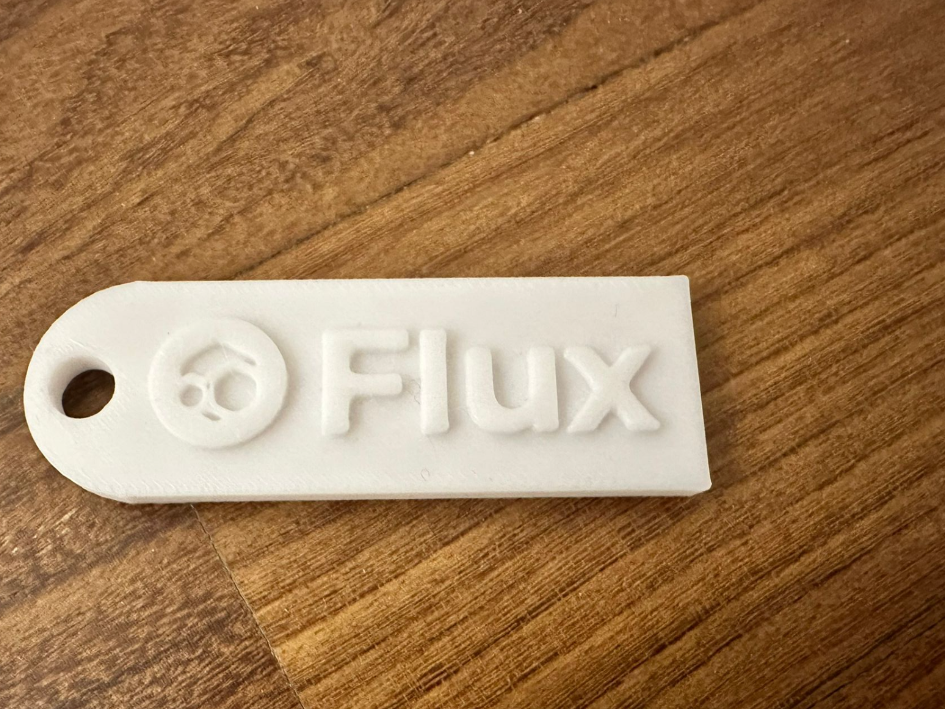 Flux Rectangular Keychain