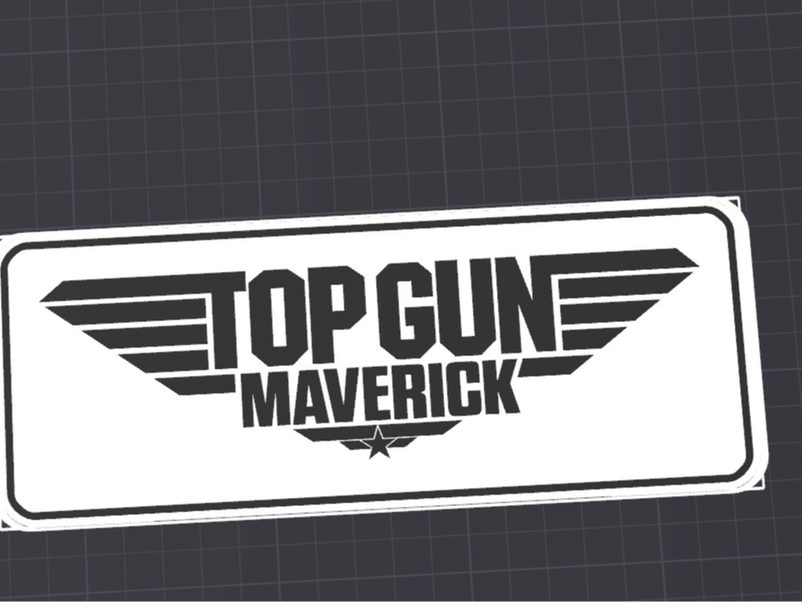 TopGun MAV sign