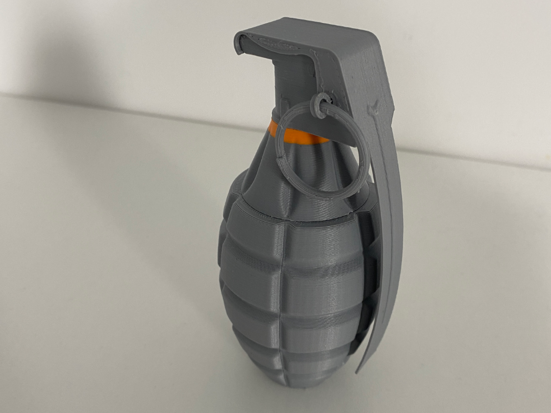 MK2 "Pineapple" Grenade – High-Detail Dummy Prop