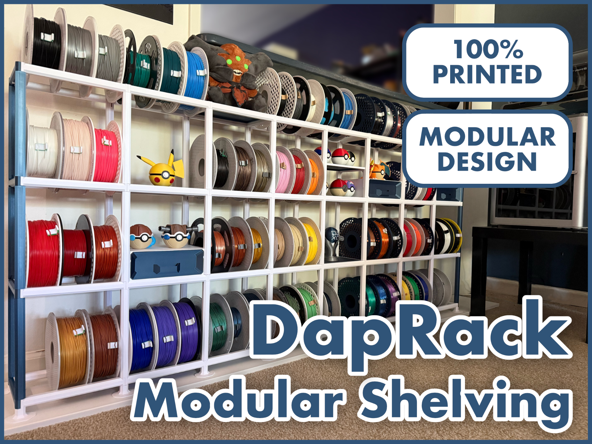 DapRack Core - Modular Filament Shelving