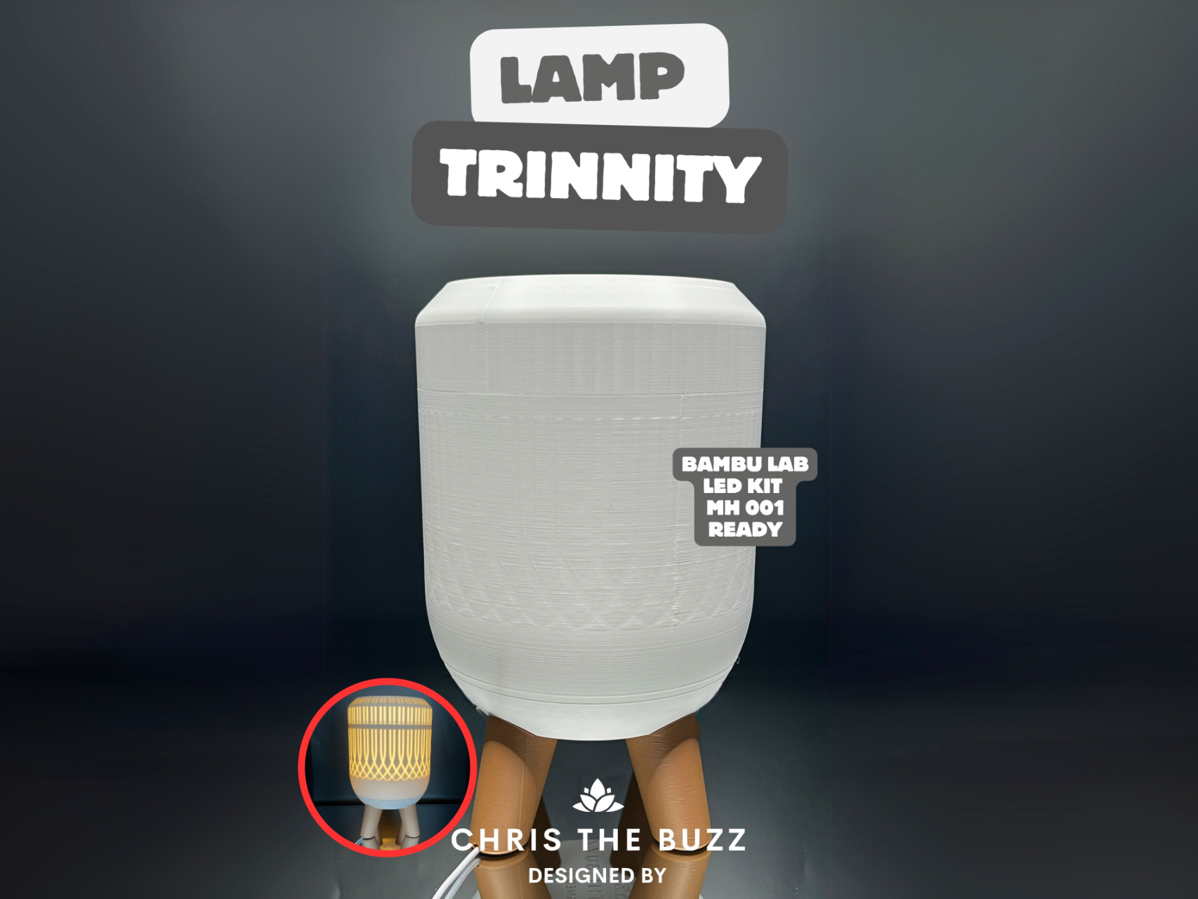 "Trinnity" Lamp – Style, Structure & Smart Cable