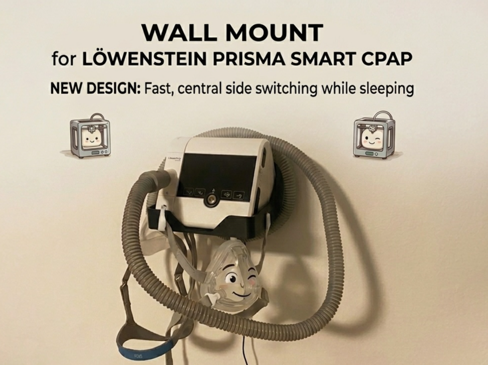 CPAP Holder Wall Mount – Löwenstein Prisma Smart