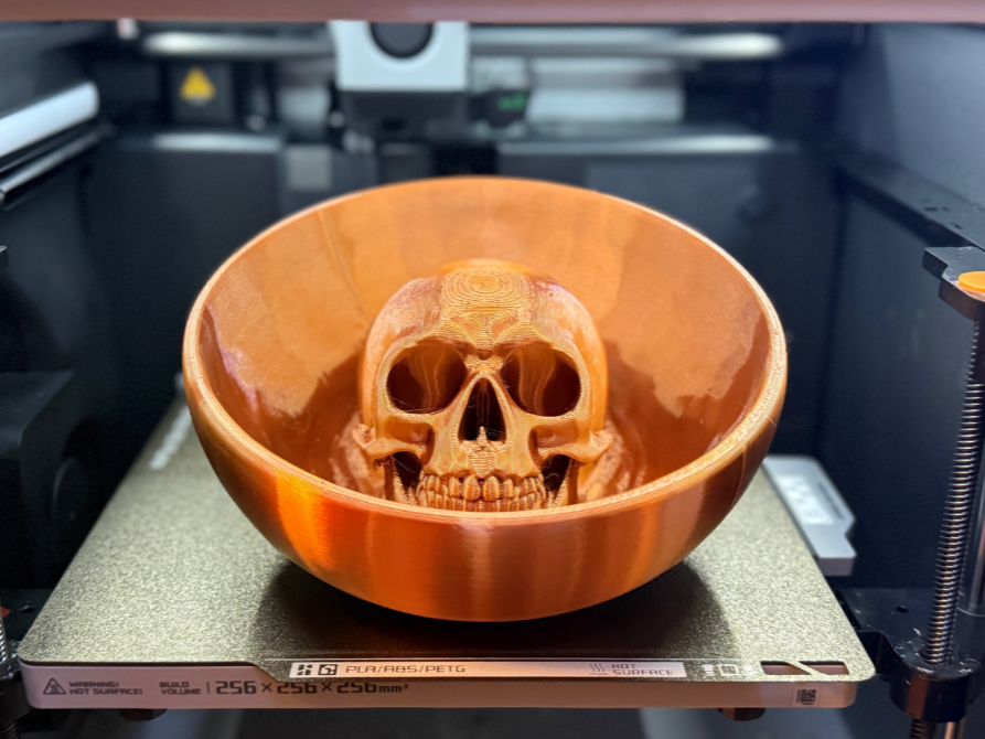 Totenkopf Schüssel Halloween