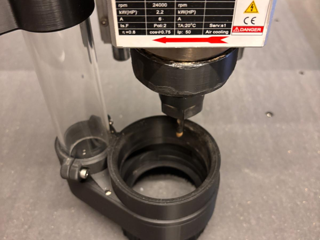 Absaugschuh für Volksfräse CNC v2