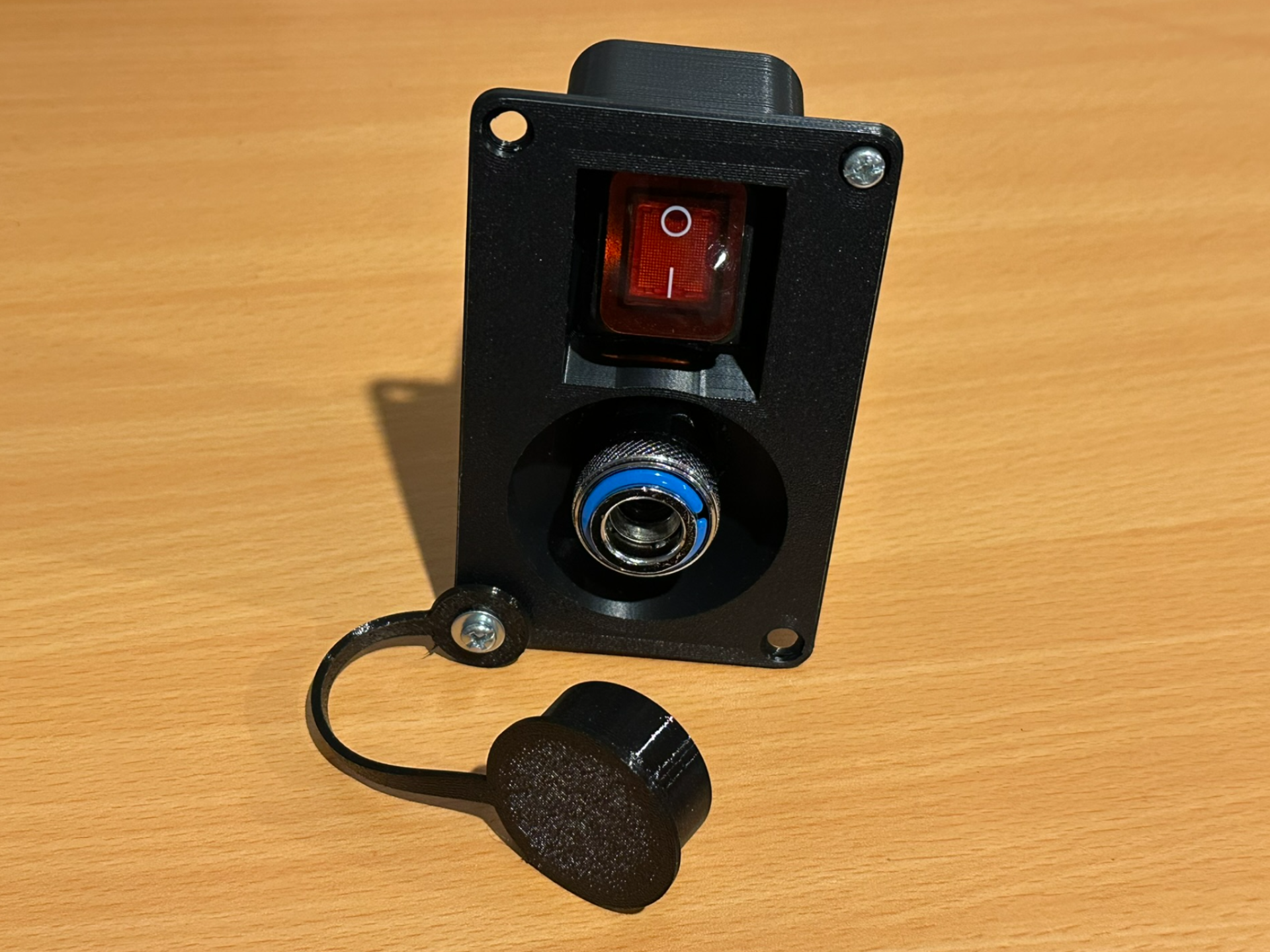 4WD Air compressor fitting and switch
