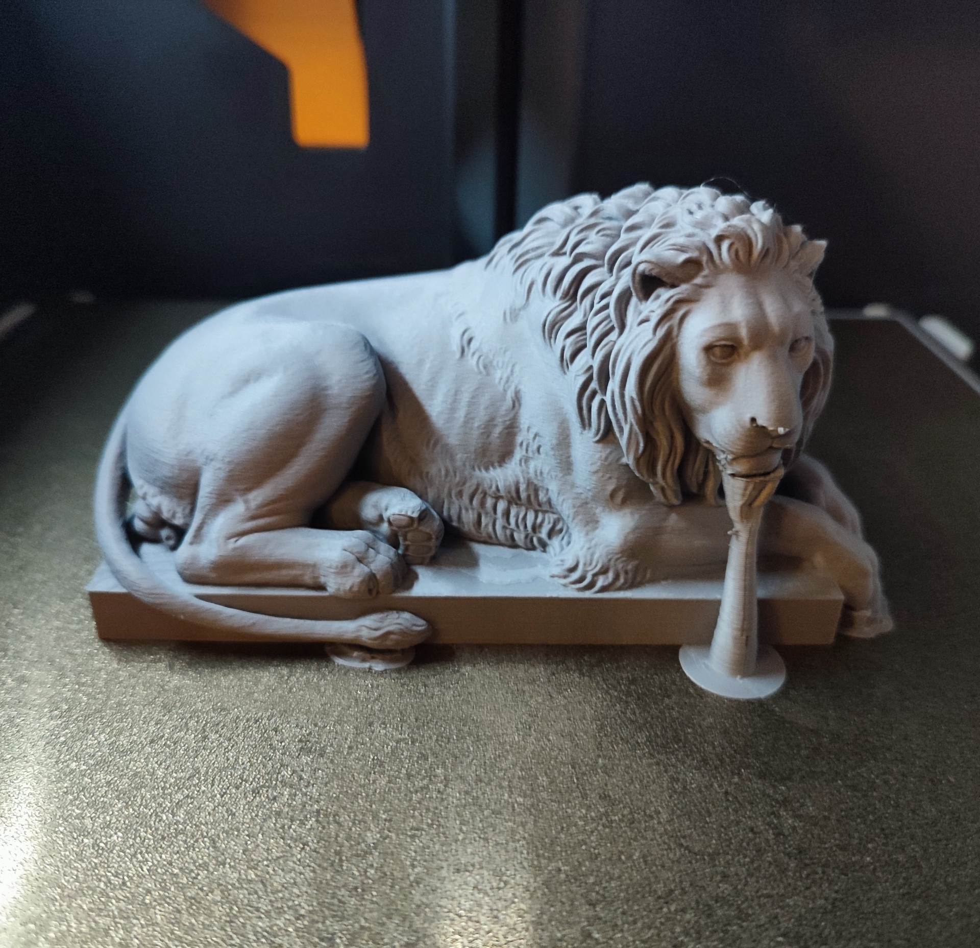 Recumbent Lion from Scan the World
