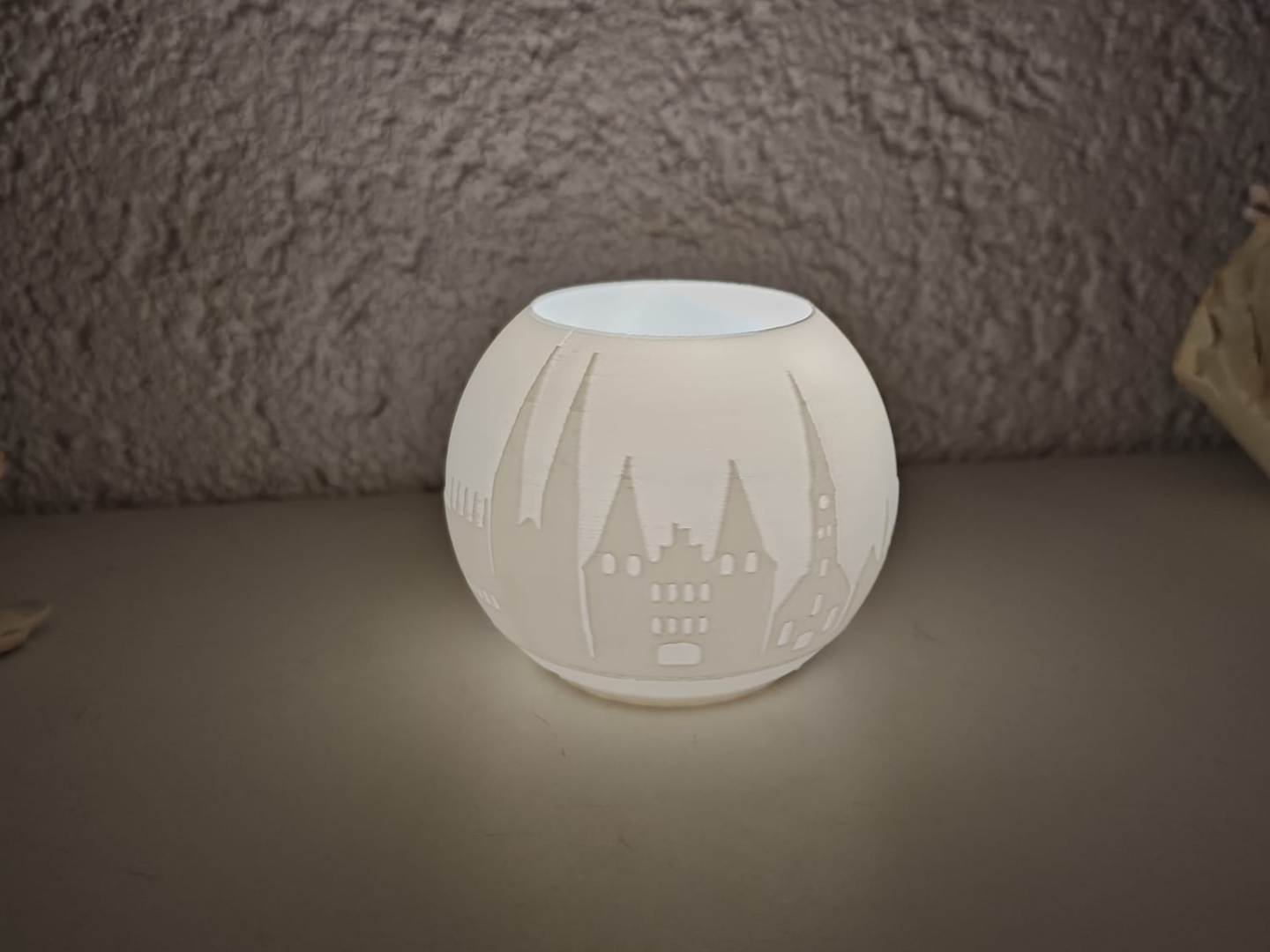Teelicht Skyline Lübeck