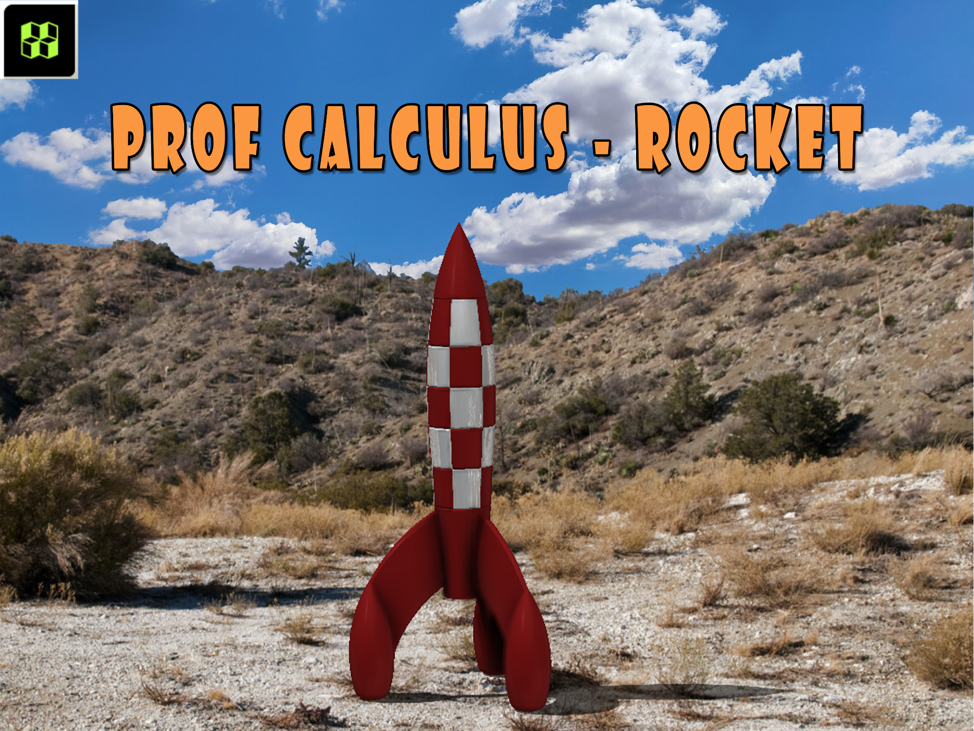 Professor Calculus's Rocket - Fusée de Tournesol