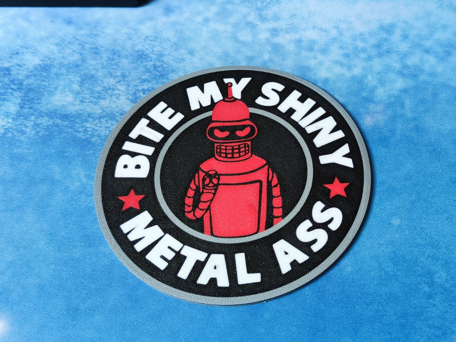 Bender coaster "Bite my shiny metal a*s"