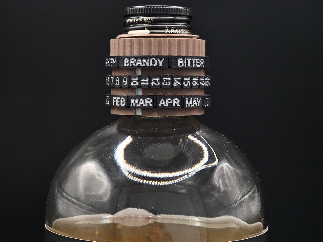 Bottle Opening Date Tracker (Home Bar Accessory)
