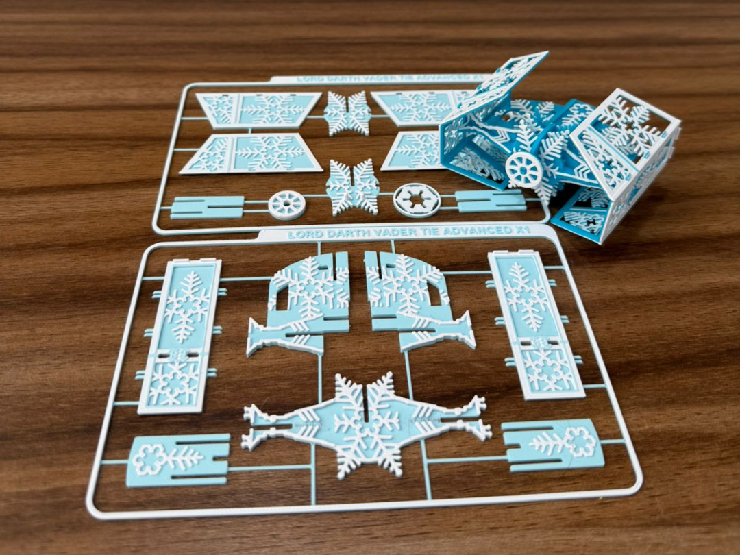 Darth V. Tie Advanced X1 snow flake