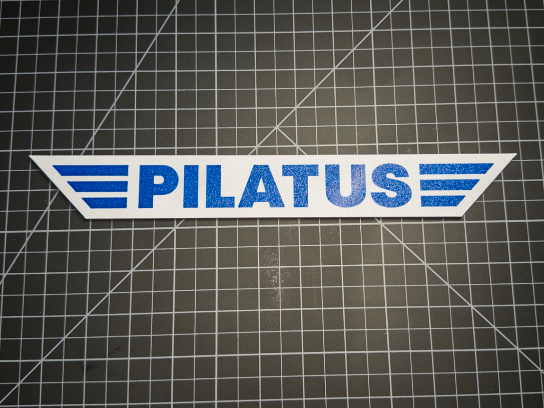 Pilatus Aircraft Logo Sign