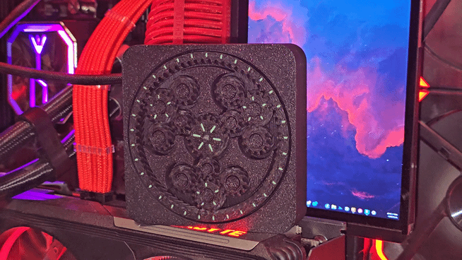 Planetary Gear Mechanical Art Piece