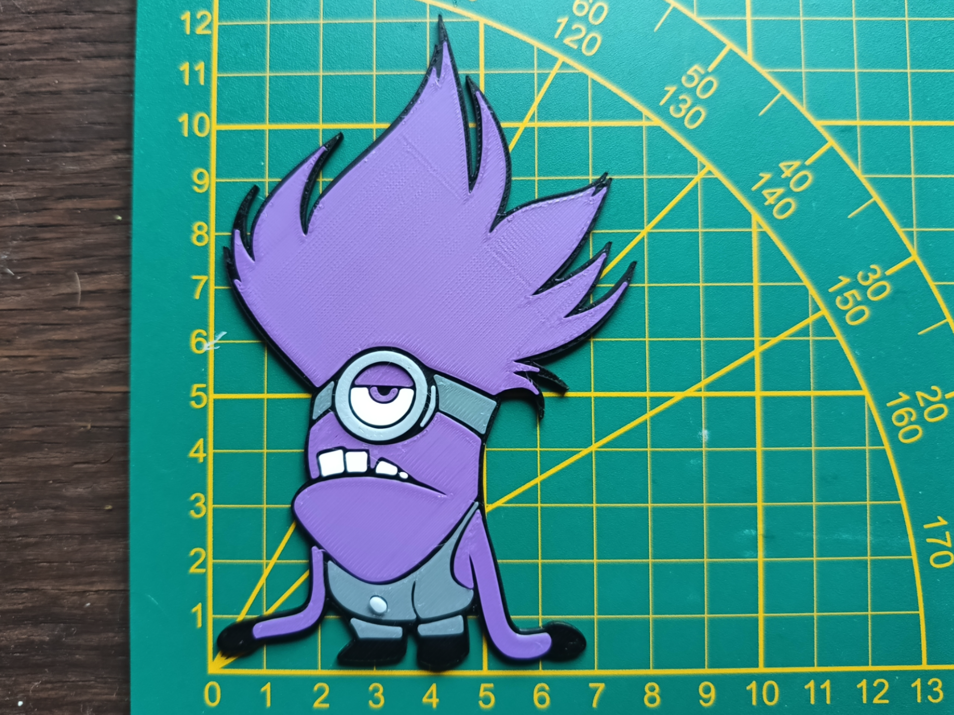 Evil Minion fridge magnet