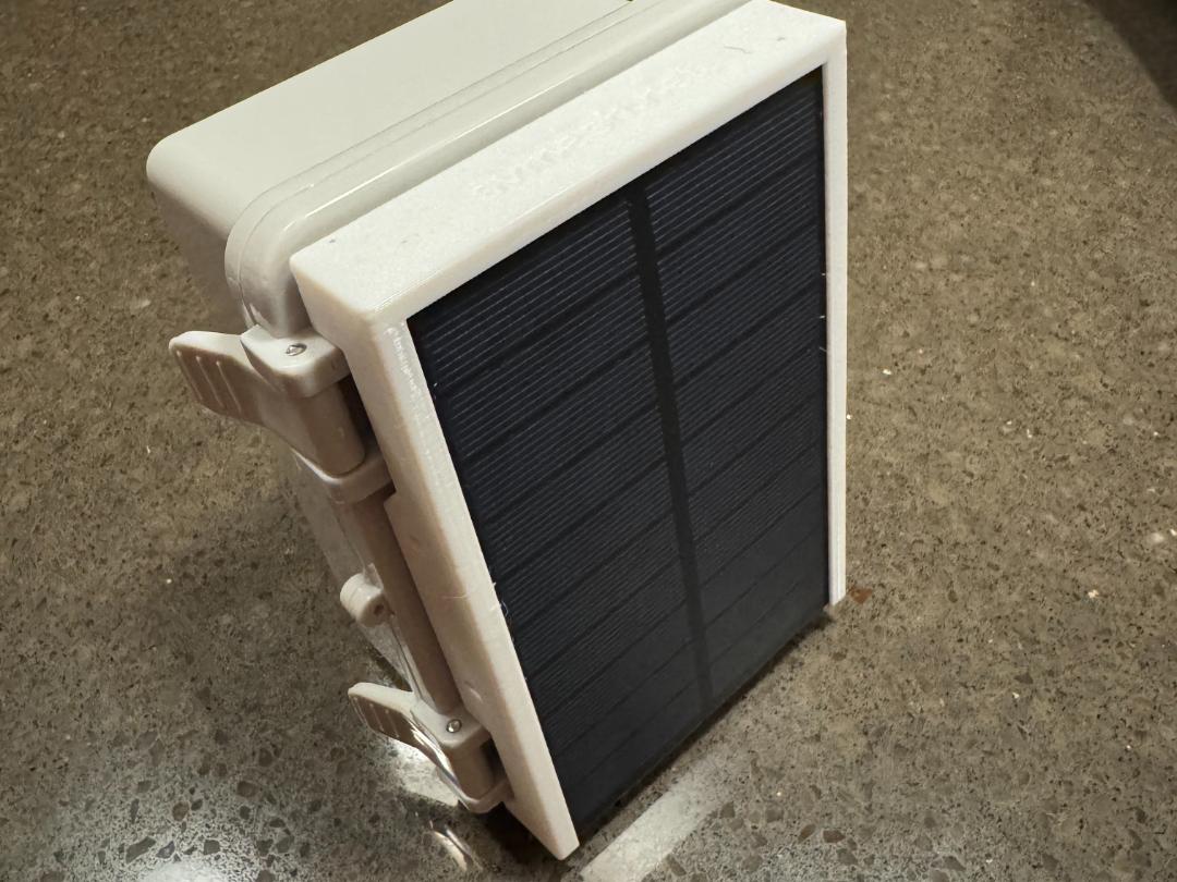 Meshtastic Zulkit Solar Panel Flat Mount138mmx82mm