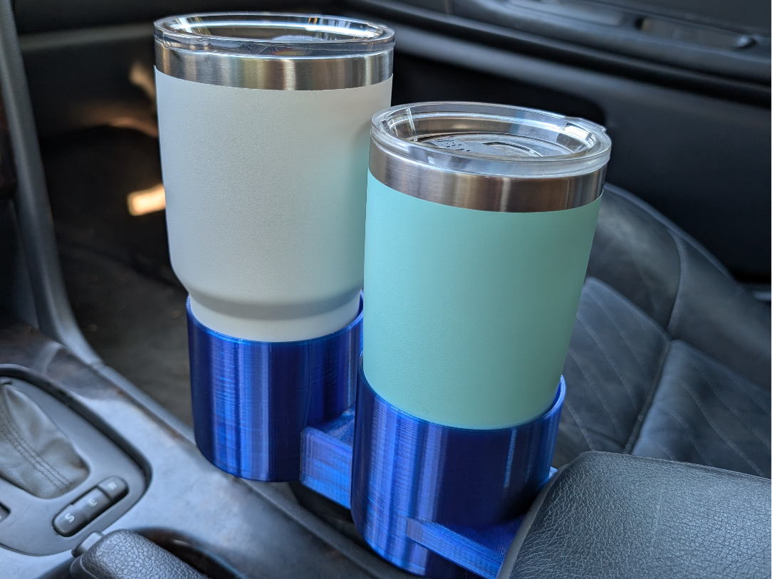'94 - '00 Volvo 850 C/S/V70 Cup Holder - Double