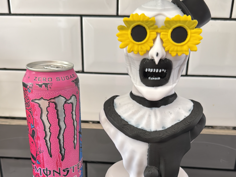 Art the clown bust