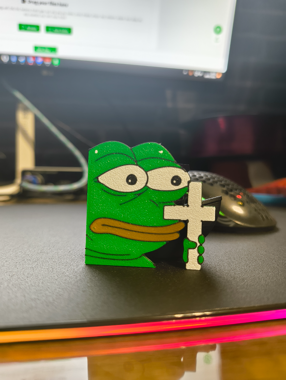 Pepe with a cross(multi color)