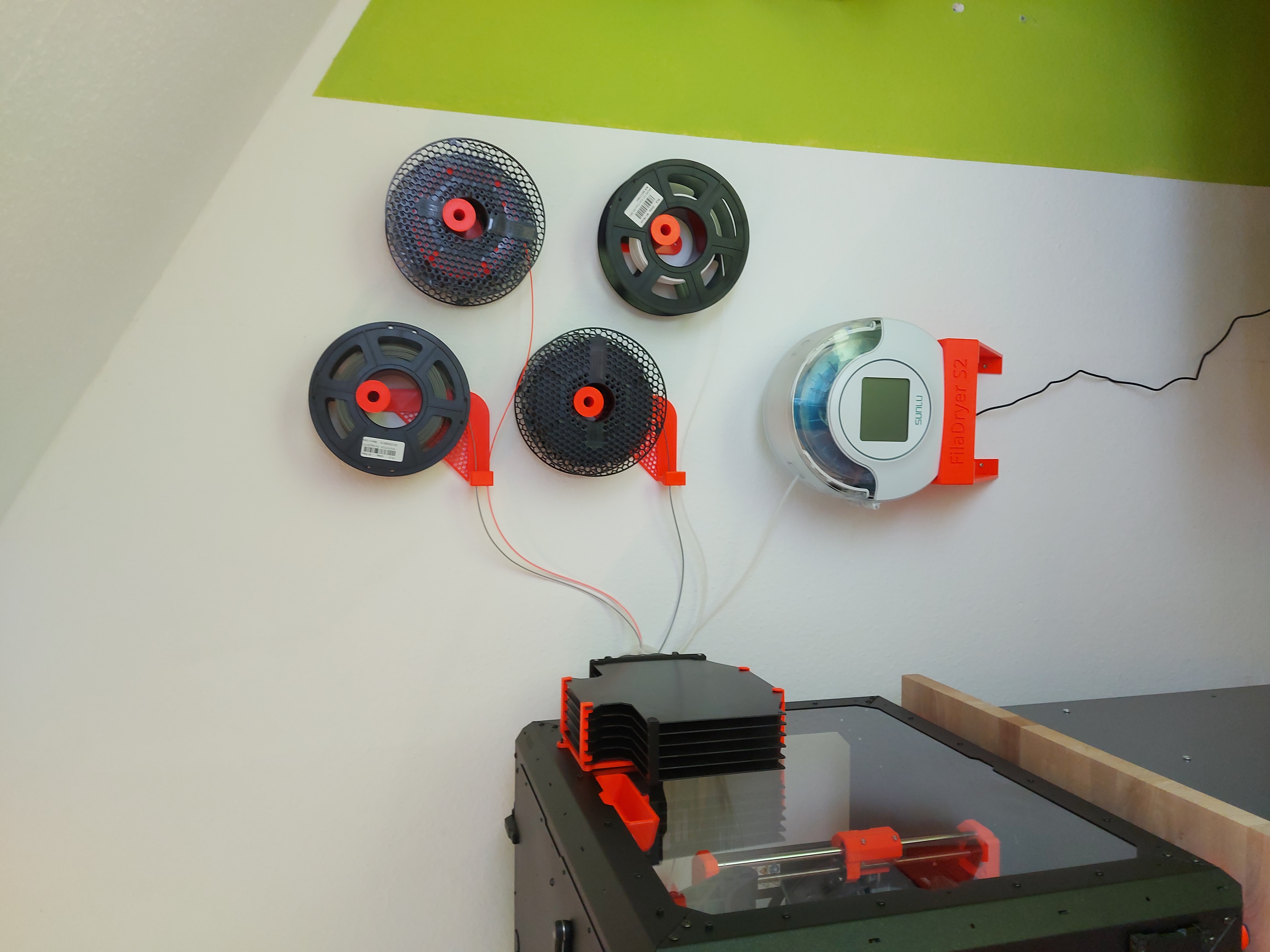 MMU2/3 Wallsetup for Prusa