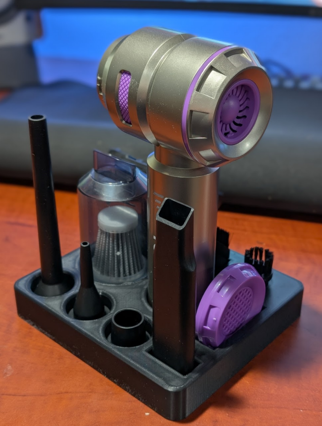 Air Duster & Vacuum Stand