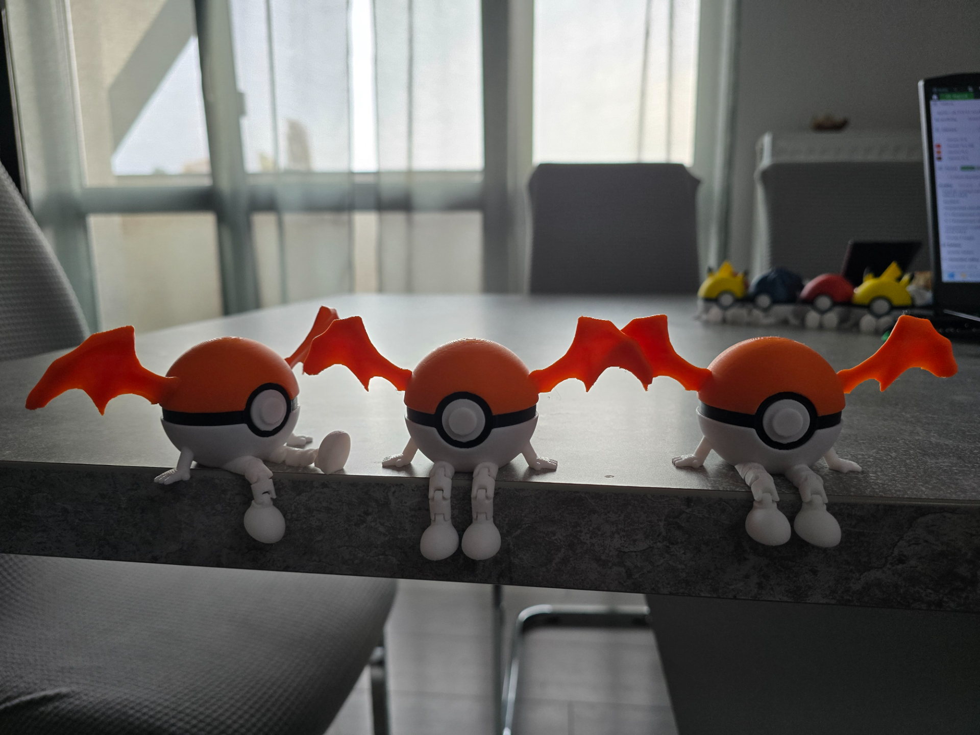 Articulated  Charizard Pokeball