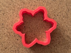 3.25" Snowflake Cookie Cutter-6 Point Star Cutter