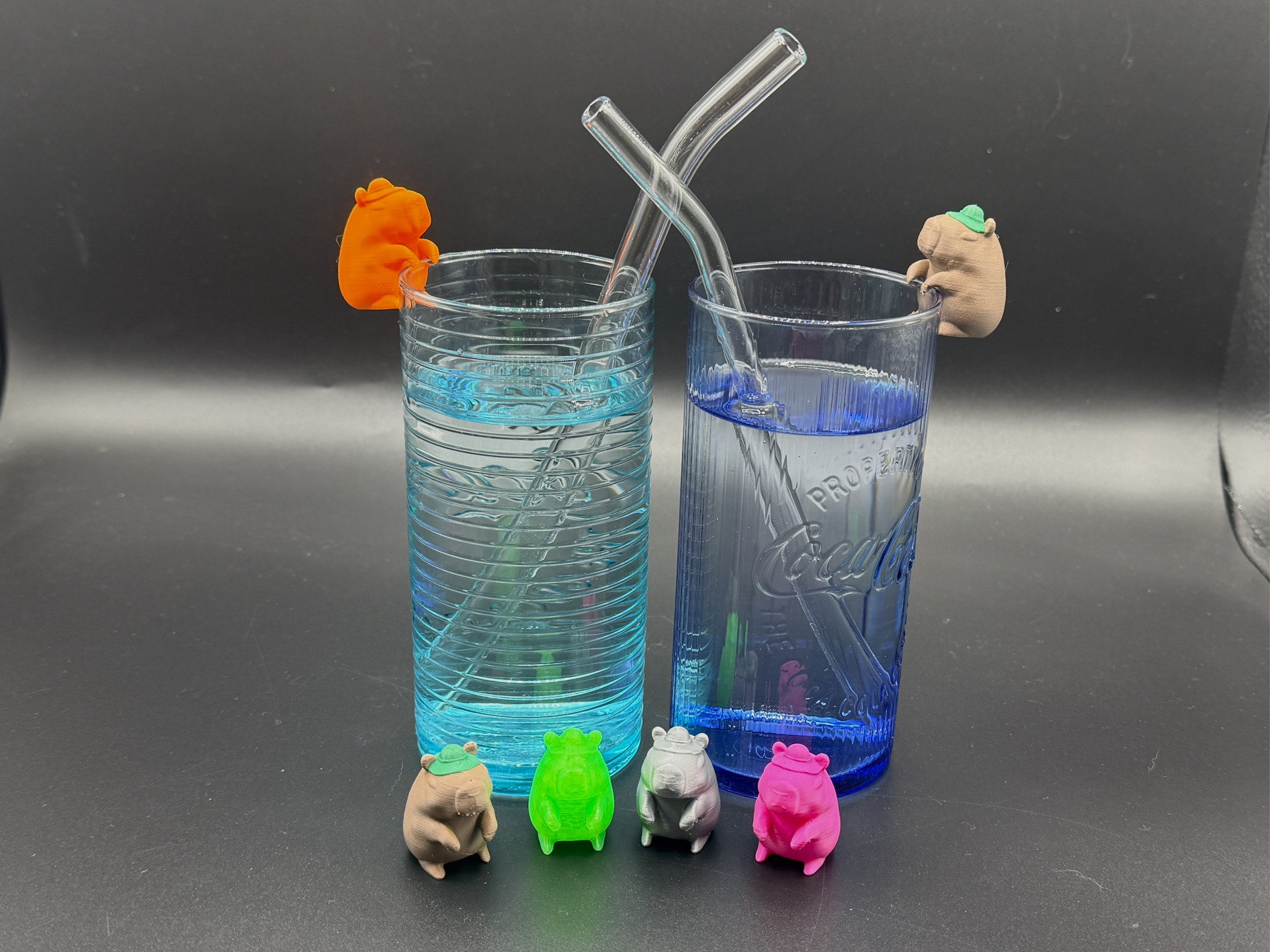 Capybara Drink/Glass Marker