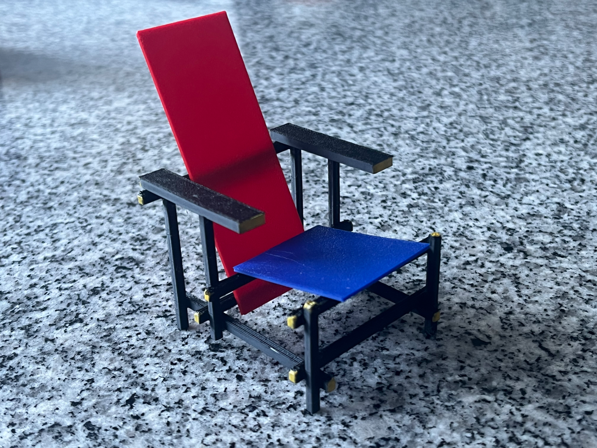 red & Blue Chair