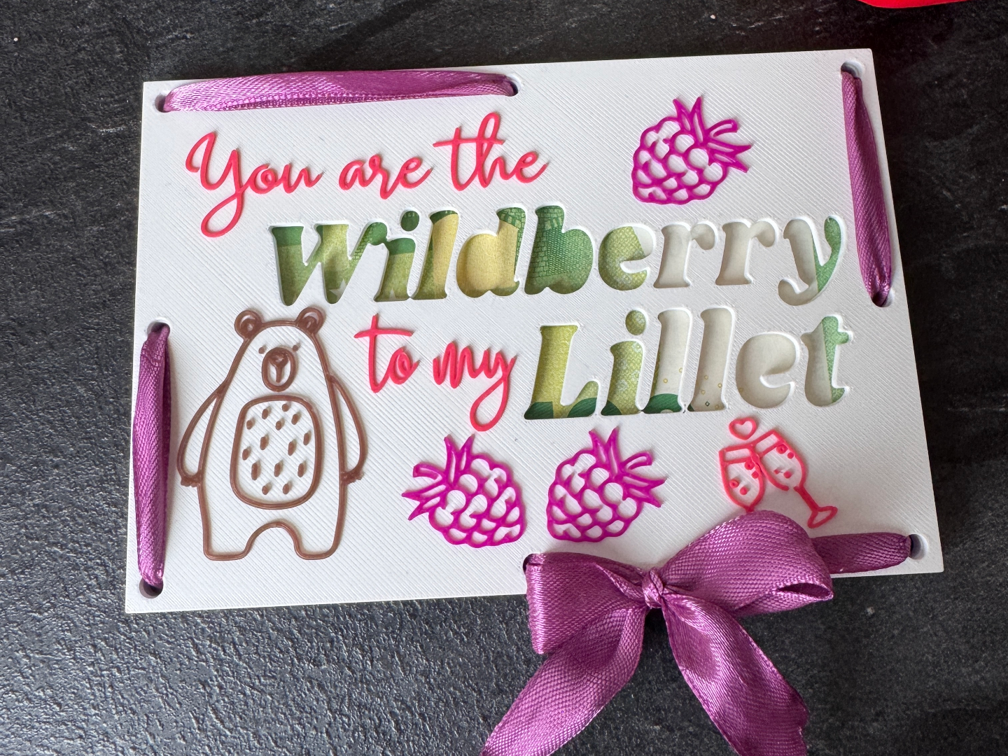 Geldgeschenk "Wildberry" lustig Geschenkidee