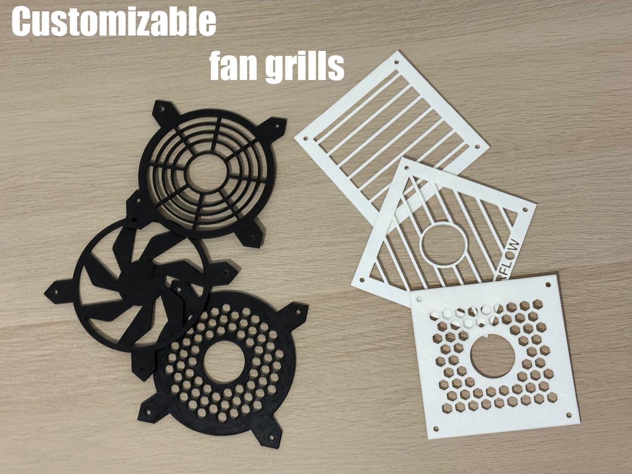 Customizable PC Fan Grill Generator