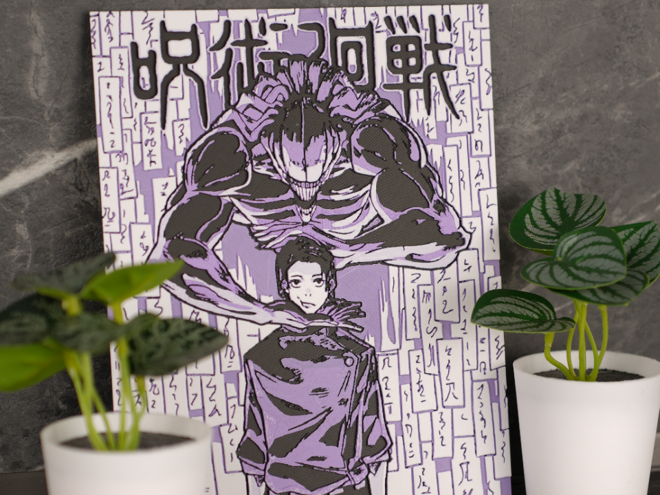 Anime Hueforge – Yuta & Rika (Jujutsu Kaisen)