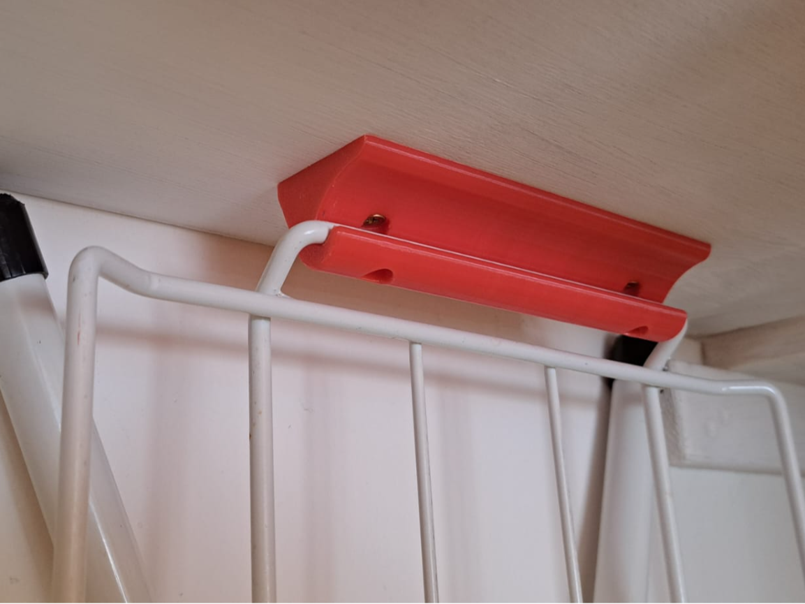 Ironing board hook, 155mm long.