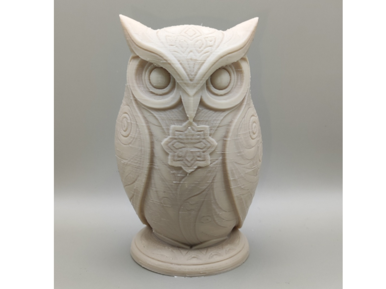Owl Ornament  Abstract Sculpture