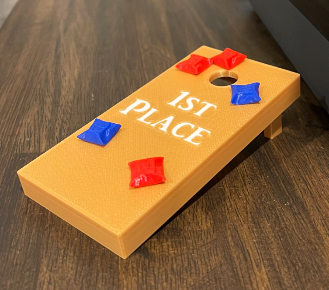 Cornhole Board Trophy