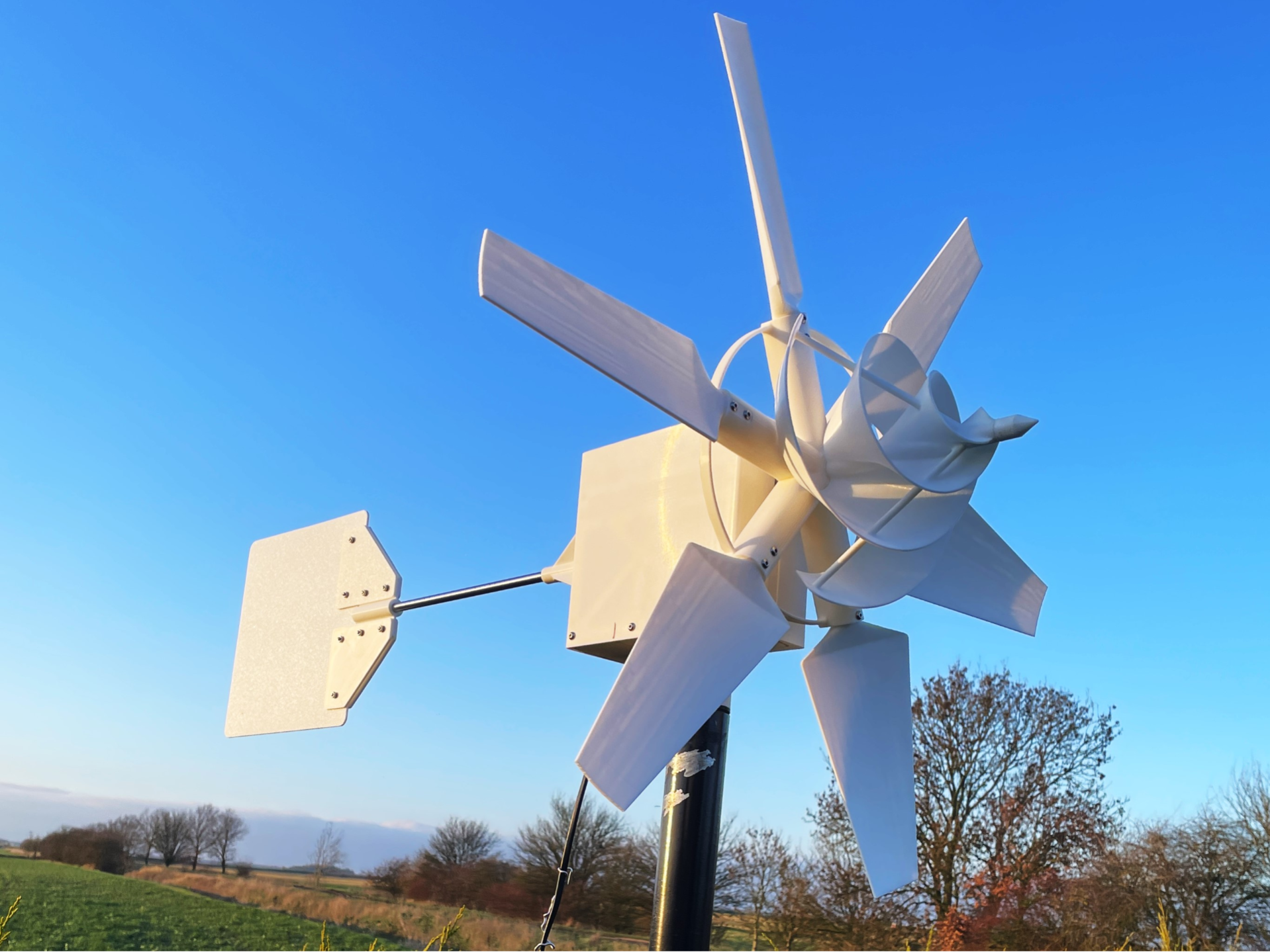 Helical Plus Six Belt Driven Nema Turbine