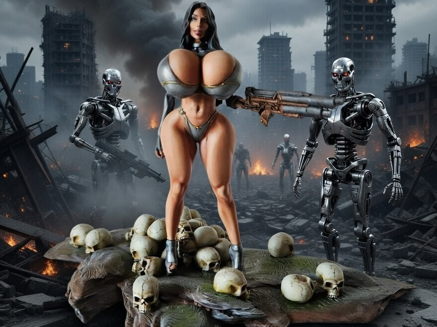 Terminator Girl T‑801 Bikini Edition