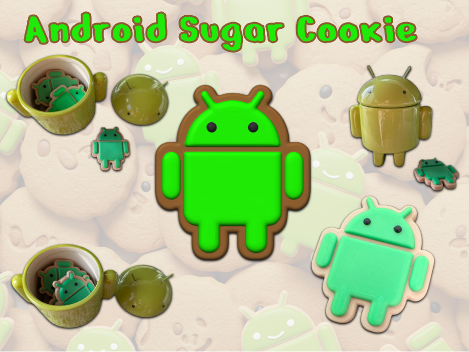 Android Sugar Cookie Model