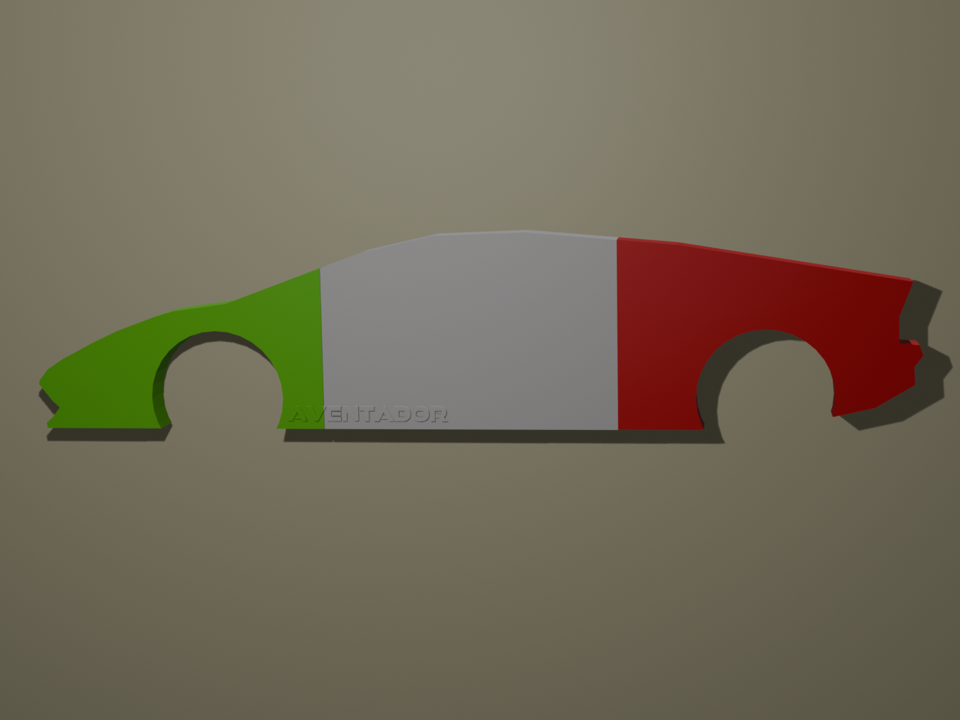 Lamborghini Aventador Car Wall Art