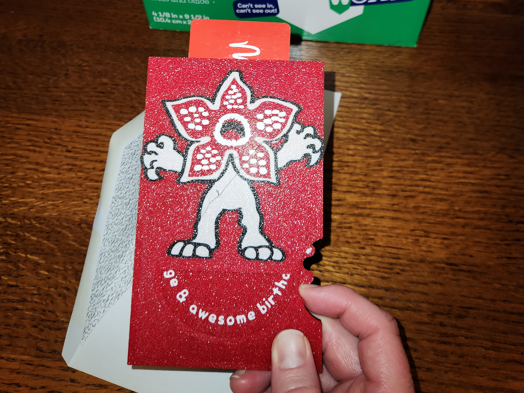 Interactive Gift Card Holder - Monster